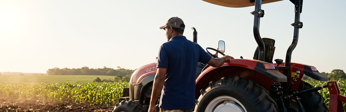 Crédito rural para aquisição de trator compacto